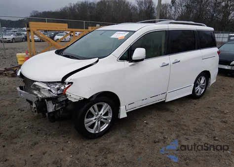 2013 Nissan Quest Sl from USA, damaged, VIN JN8AE2KP8D9062215